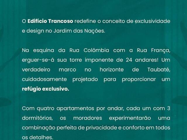 #1342 - Apartamento para Lançamento em Taubaté - SP - 2